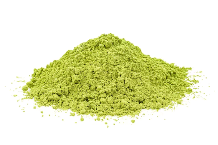 Fine matcha powder for ceremonial preparation
