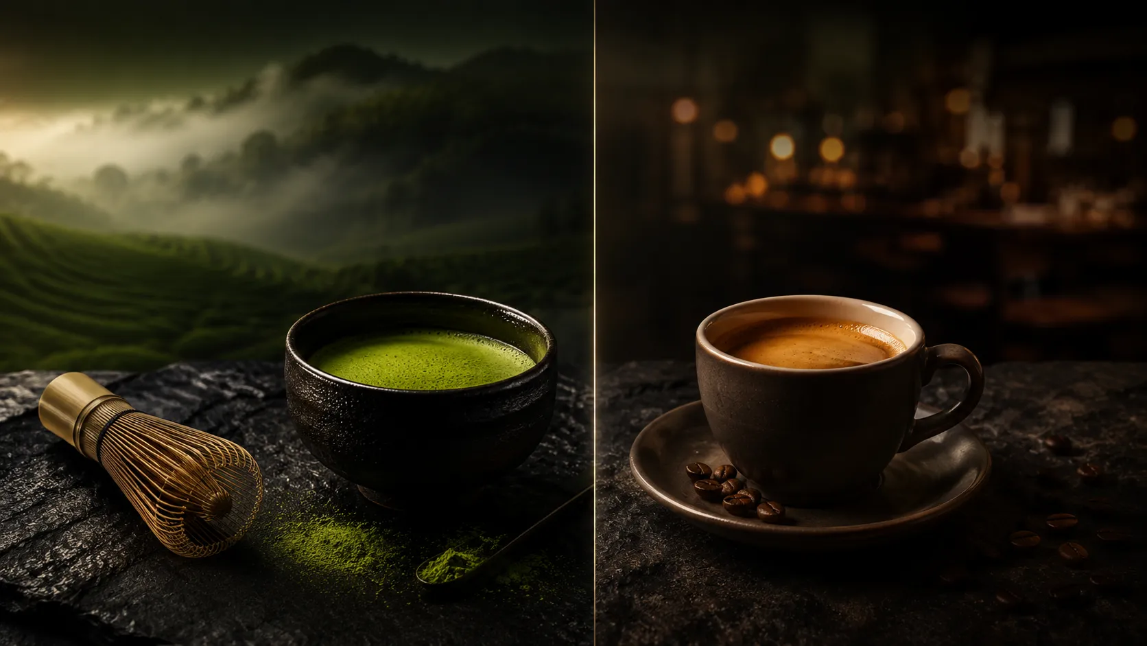 Matcha vs Coffee