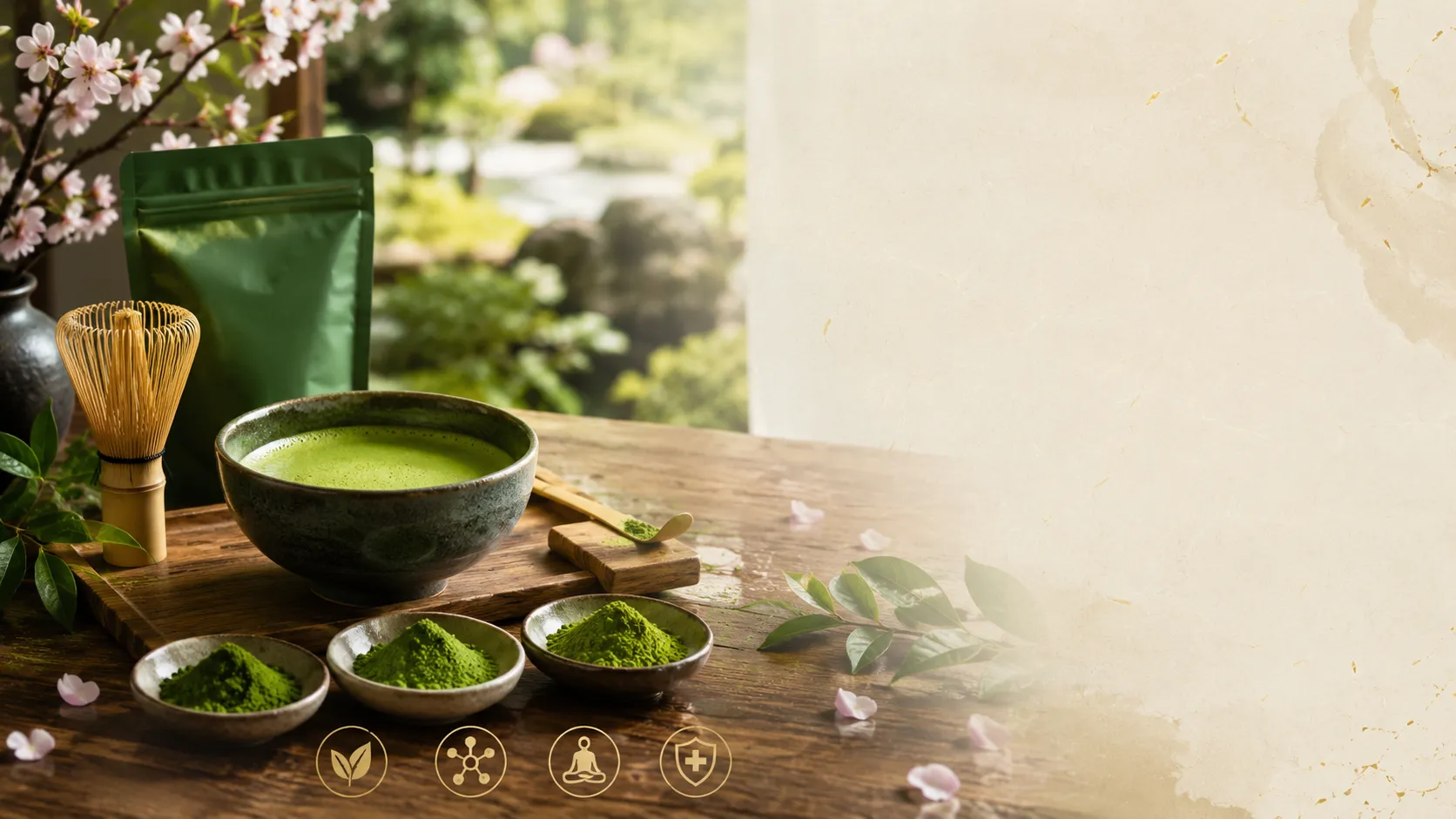 The Ultimate Guide to Unsweetened Matcha Powder: Benefits, Quality Grades & How to Choose - Gozen Samurai premium Japanese matcha