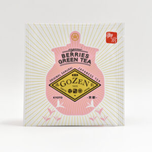 Gozen Berries Green Tea Samurai Series tea bags