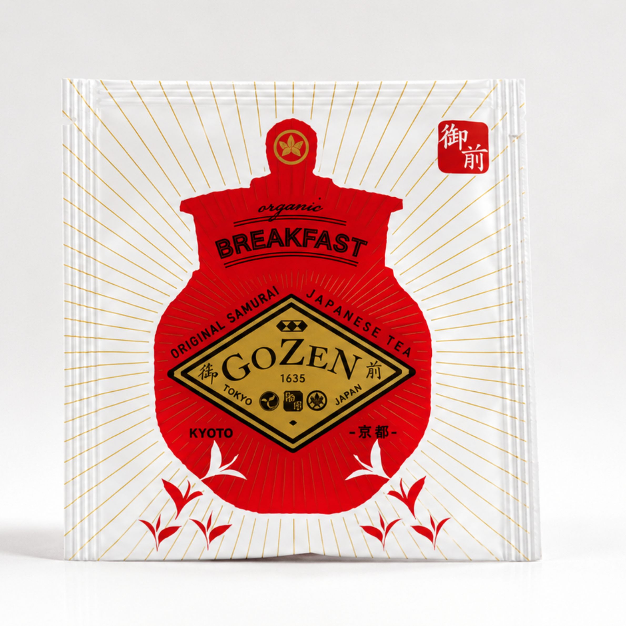 Gozen Breakfast Samurai Series tea bags