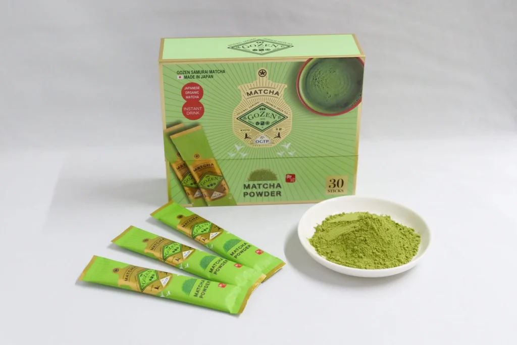 Gozen Microbiome Matcha organic Japanese matcha for gut health in Dubai