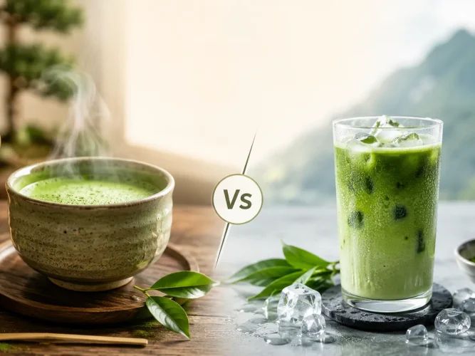Hot vs Cold Matcha Showdown