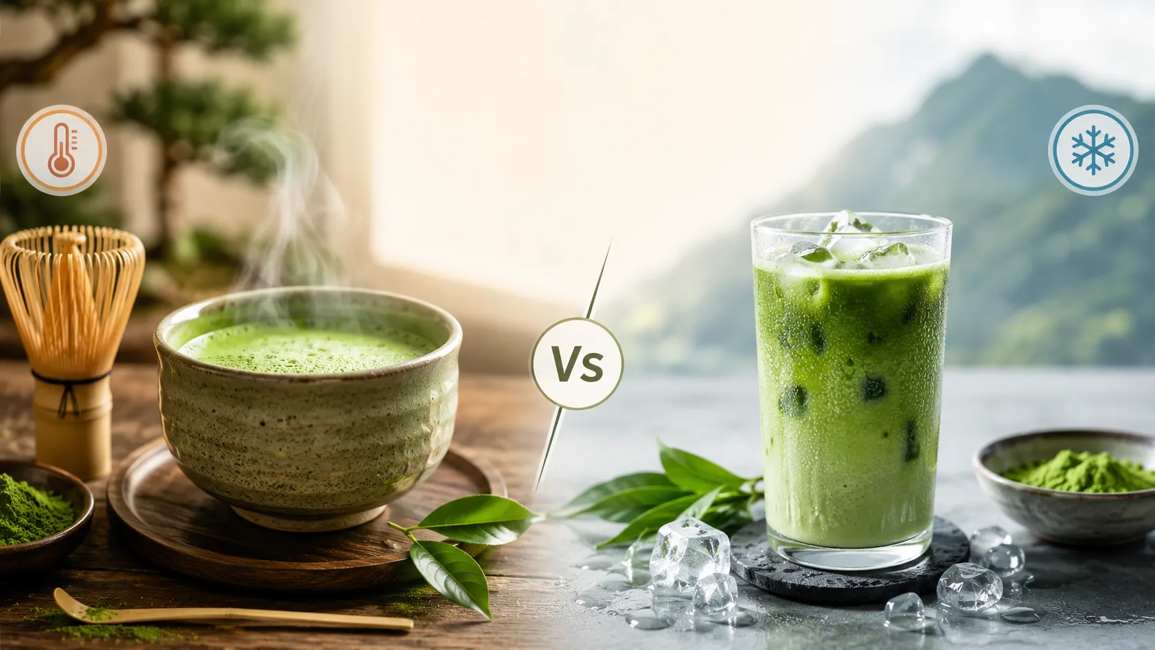 Hot vs Cold Matcha Showdown